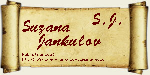 Suzana Jankulov vizit kartica